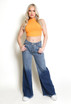 Retro Wide Leg Jeans