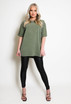 Sequin Eye Round Neck T-Shirt