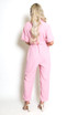 Belted Straight Leg Jumpsuit