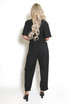 Belted Straight Leg Jumpsuit