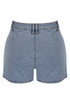 Denim Shorts With Pocket