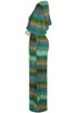 Belted Printed Wide Leg Jumpsuit