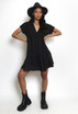 V Neck Smock Dress