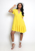 V Neck Smock Dress