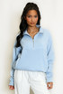 Santa Monica Half Zip Sweatshirt