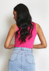 Round Neck Sleeveless Crop Tops