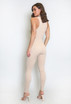 Zip Front Ribbed Sleeveless Unitard