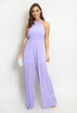 Pleated Palazzo Jumpsuit