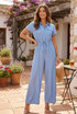 Short Sleeve Jumpsuit
