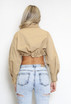 Cropped Cargo Jacket