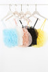 Tulle Rosette Crop Tops