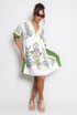 Printed Kaftan Dress