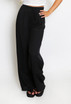 Cheesecloth Elasticated Wide Leg Trouser