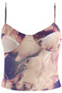 Floral Mesh Cami Top