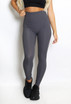 Ribbed High Waisted Sports Leggings