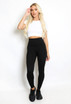 Ribbed High Waisted Sports Leggings