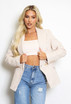 Sequin Woven Double Breasted Blazer