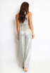 Foil Wide Leg Trouser