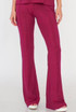 Lurex Waist Wide Leg Trouser