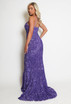 Sequin Fishtail Maxi Dress