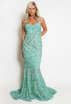 Sequin Fishtail Maxi Dress