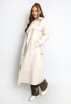 PU Belted Trench Coat
