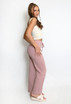 Fine Knit Wide Leg Trouser