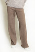 Fine Knit Wide Leg Trouser