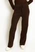 Fine Knit Wide Leg Trouser