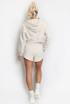 Namaste Cropped Sweatshirt And Shorts Set