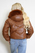 PU Jacket With Faux Fur 