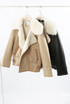 Contrast Aviator Jacket