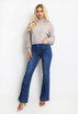 Mohair Knit High Neck Jumper