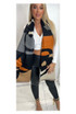 Motif Wool Blend Scarf