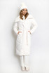 Long Puffer Long Coat With Removable Faux Fur