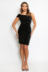 Sequin One Shoulder Dress