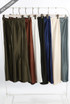 Satin A-Line Maxi Skirt