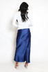 Satin A-Line Maxi Skirt