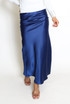 Satin A-Line Maxi Skirt