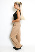 Wide Leg Casual Trouser