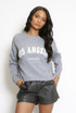 Los Angeles Soft Knit Round Neck Jumper