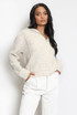 Half Zip Soft Speckle Knit Jumper 