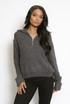 Half Zip Soft Speckle Knit Jumper 