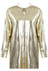 High Shine Metallic Blouse