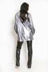 High Shine Metallic Blouse