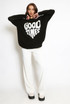 Good Times Slogan Jumper