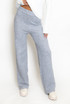 Wide Leg Knitted Trouser