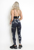 Tie Dye Print Push Up Leggings