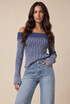 Bardot Ribbed Jumper