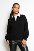 Collared Knit Jumper